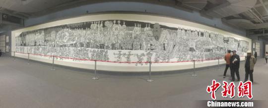 中國國家畫院院長筆墨下的“西北民俗藝人”(圖)